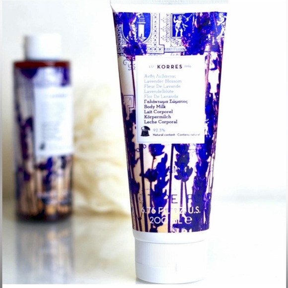 KORRES Body Milk Lavender Blossom, 200 mls / 6.76 Ounce *Brand New, Sealed - Picture 5 of 8